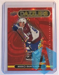 2021-22 Upper Deck Dazzlers Red #DZ-61 Mikko Rantanen Avalanche